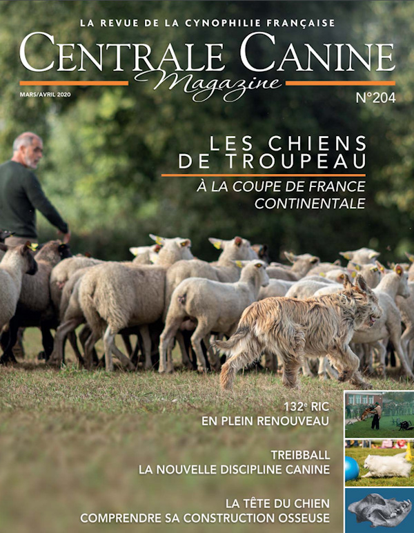 Centrale Canine Magazine numéro 204 - Mars/Avril 2020